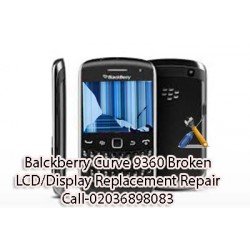 Blackberry  Curve 9360 Broken LCD/Display Replacement Repair